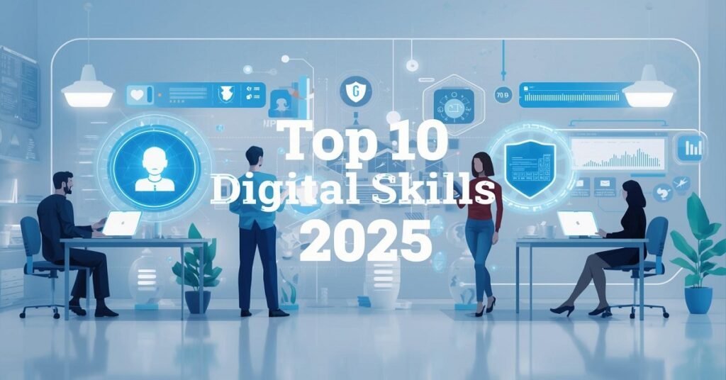 top 10 digital skills, 2025